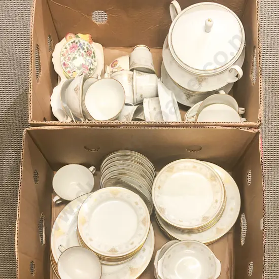 Fancy China Part Dinner Service etc