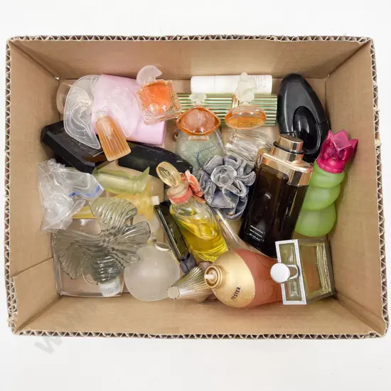 Quantity of Perfume Testers Bottles together with Lalique Perfume Bottles