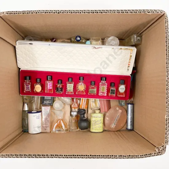 Quantity of Miniature Perfume Bottles