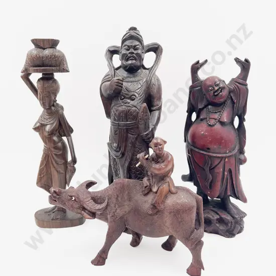 Four Tourist Artefact Figures