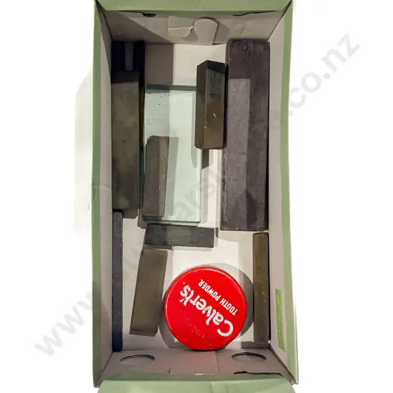 Box Quantity of Assorted incl Sharpening Stone