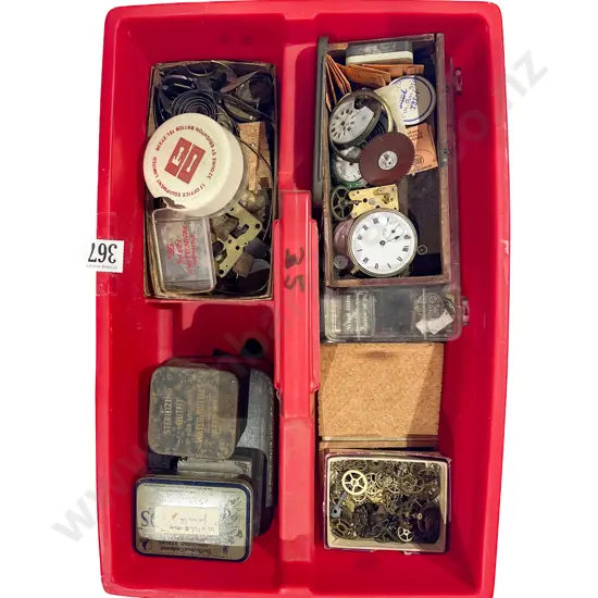 Quantity of Assorted Watch Parts etc