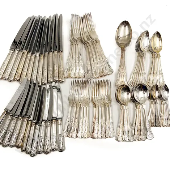 Box Quantity of Assorted Kings Pattern S/P Cutlery