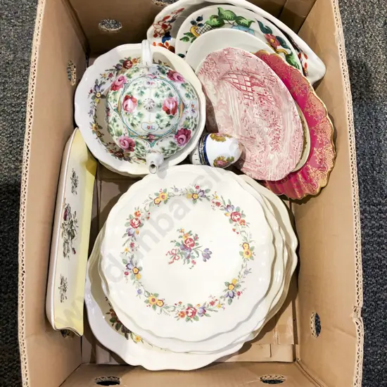 Box Quantity of Assorted China incl RD