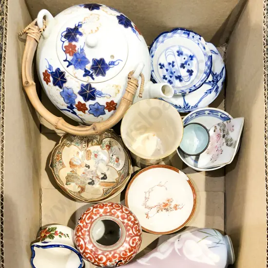 Box Quantity of Assorted China