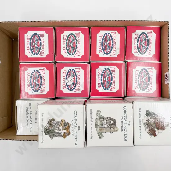 Quantity of Assorted Boxed Miniature Buildings