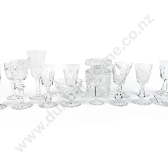 Small Box Quantity of Assorted Waterford Crystal