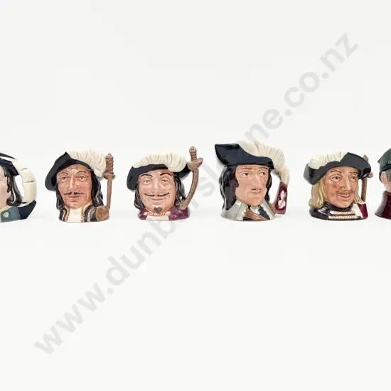 Six Assorted Small RD Character Jugs