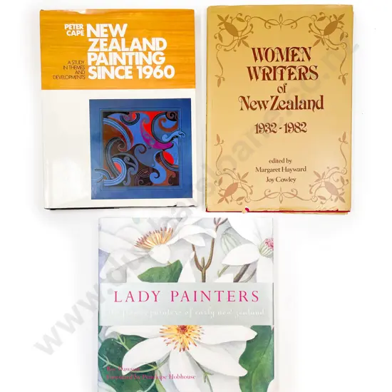 3 NZ Art Reference Books