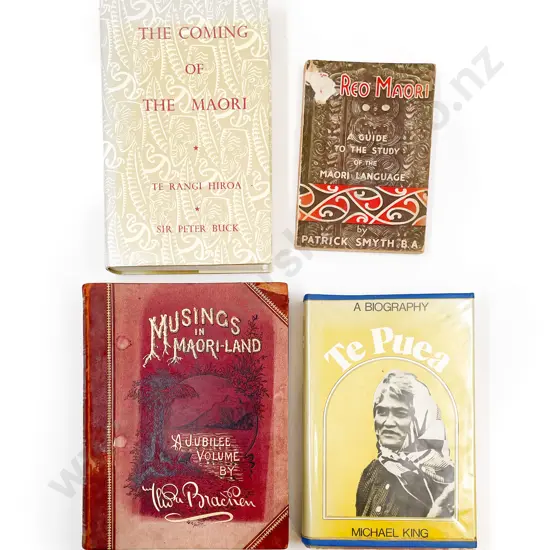 Four Assorted Maori Reference Volumes
