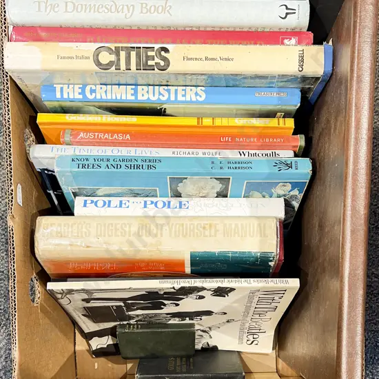 Box of Assorted Books
