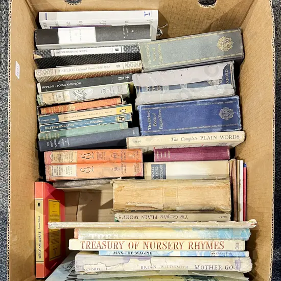 Box of Assorted Books