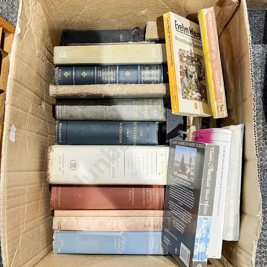 Box of Assorted Books