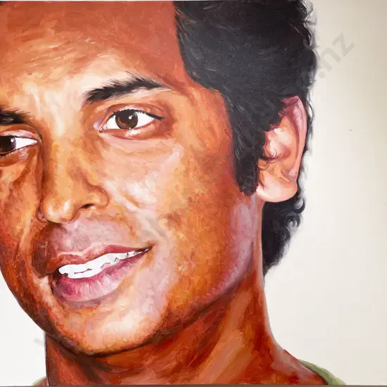 Stephen Martyn Welch - "Jacob Rajan" - Oil on Canvas