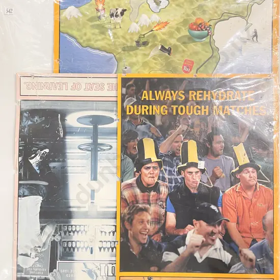 Quantity of Assorted Tui Posters