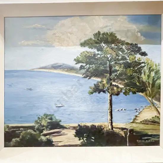 Coreen Morris - Coastal Scene - Oil on Canvas