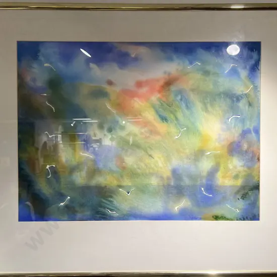 Gary Tricker - Abstract Watercolour on Paper