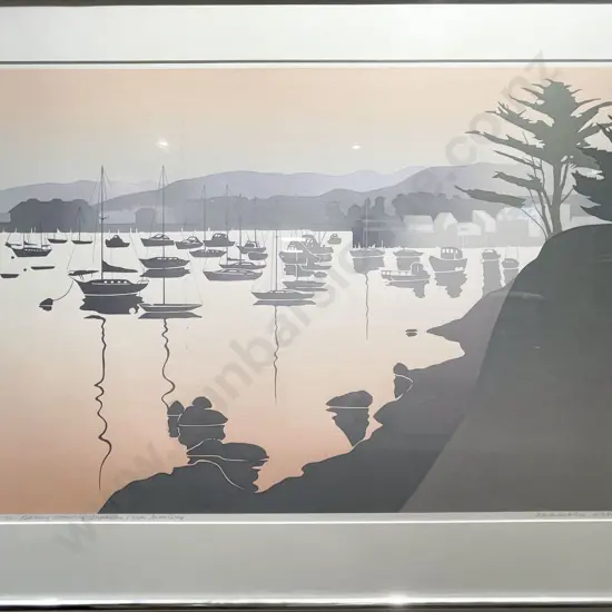 Malcolm Warr - "Spring Morning Shoreline Park Monterey" - Ltd Ed Print 103/120