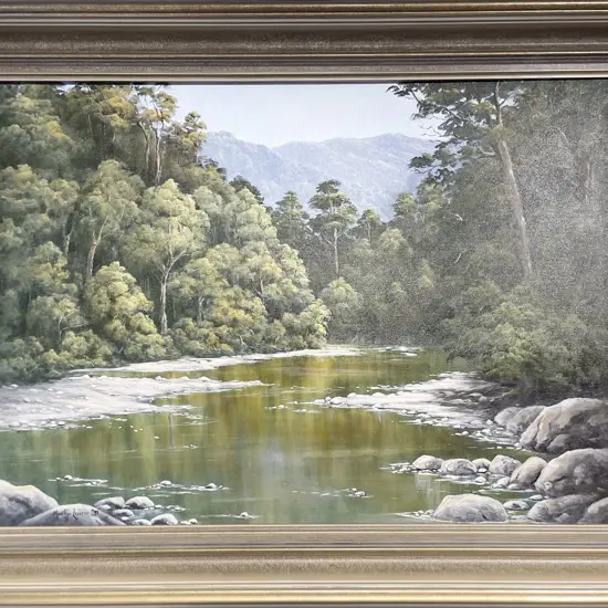 Martha Laurie - "Blackburn" - Oil on Board