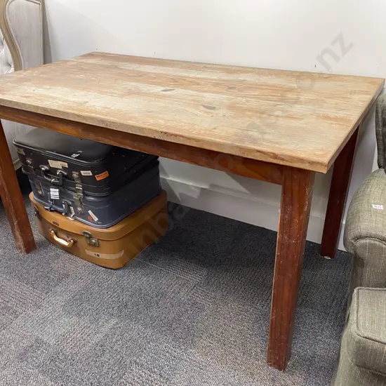 Oak Work Table (A/F)