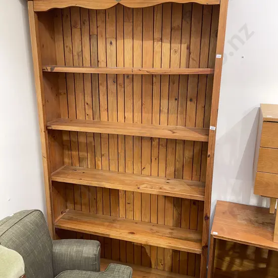 Eco Pine Furniture Open Bookcase