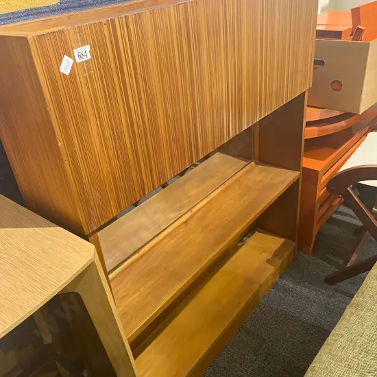 Mid Century Bookcase Planter