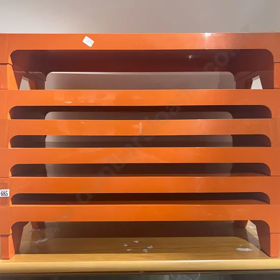 Michael Bayley Hostess Modular Plastic Shelving System