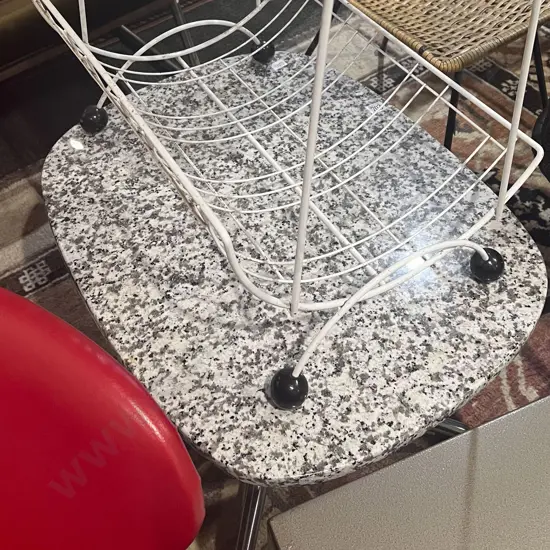 Marble Top Side Table