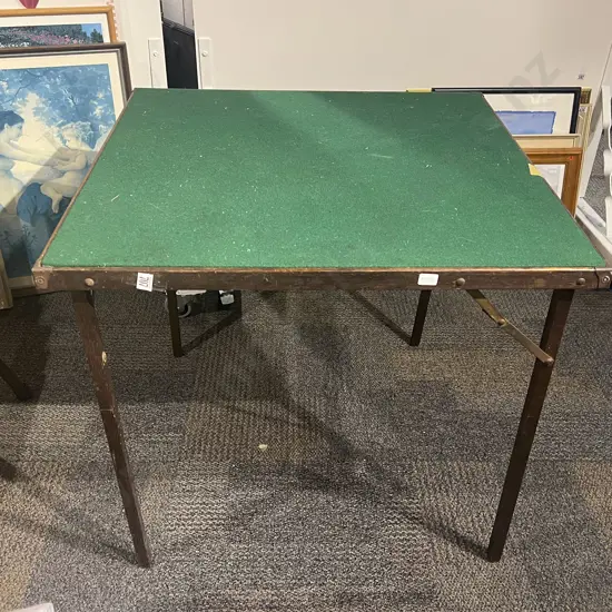 Folding Card Table