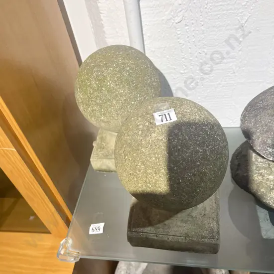 Pair of Concrete Finials