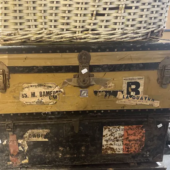 Vintage Travel Trunk