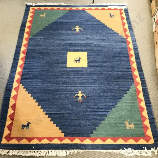 Large Woollen Floor Rug