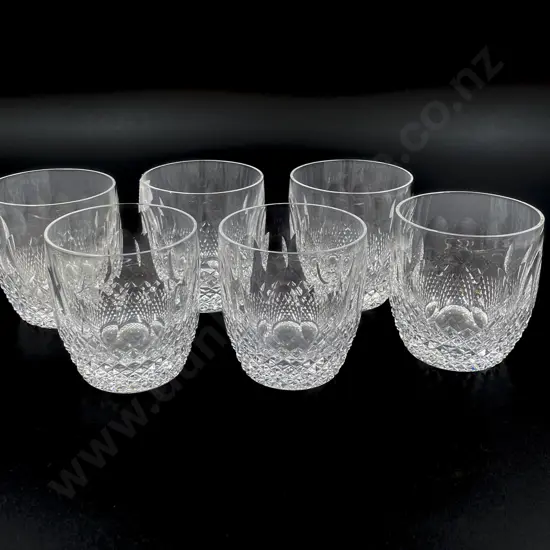 Six Waterford Crystal Tumblers