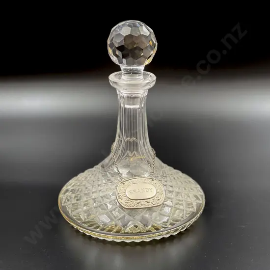 Crystal Ships Decanter