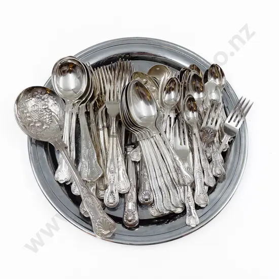 Quantity of Kings Pattern Cutlery