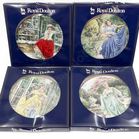 Four Boxed RD Comm. Plates