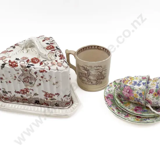 Vict Triangular Cheese Dish