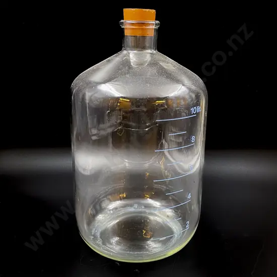 Modern 10 Litre Glass Chemist Bottle