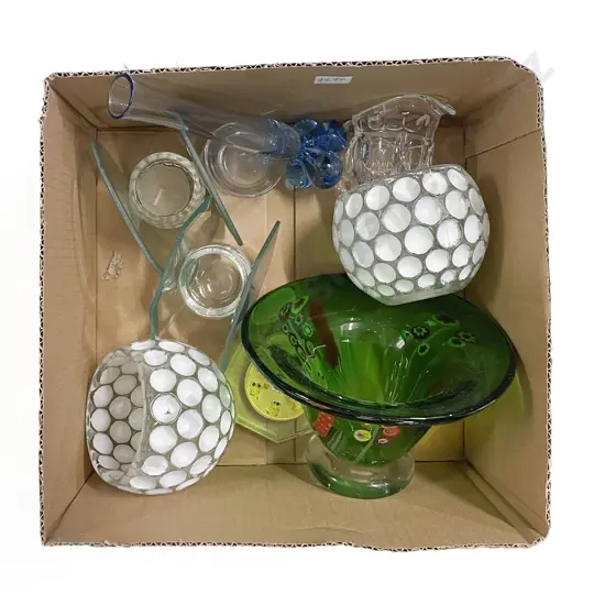 Two Boxes of Assorted Crystal & Glassware