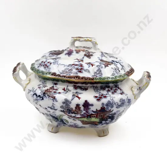 Staffordshire Double Handled Tureen
