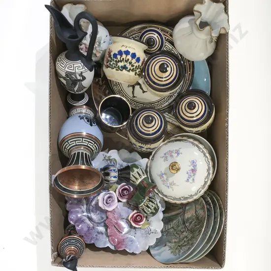 Box Quantity of Assorted China