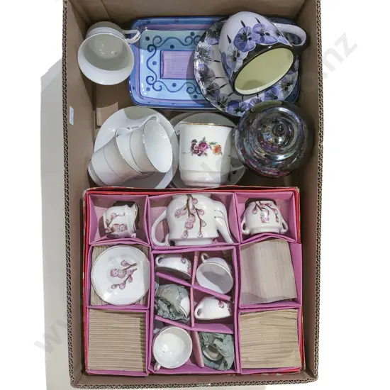 Quantity of Assorted China incl Two Boxed Children's Teasets