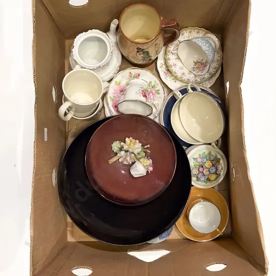 Box Quantity of Assorted China incl RD