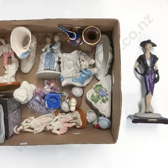 Quantity of Assorted China Figures etc