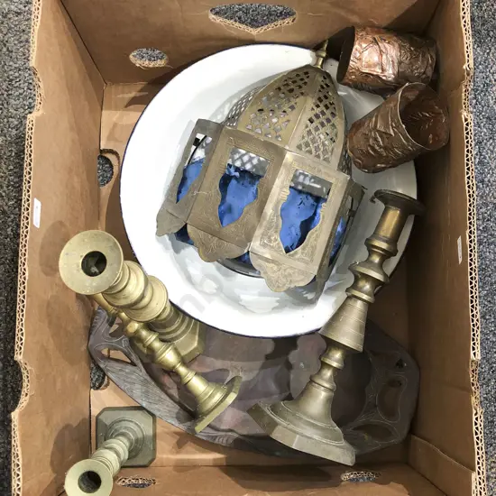 Quantity of Assorted Vintage Metalware etc