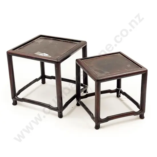 Graduated Pair of Vase Stands