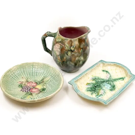 Three Pieces of Majolica
