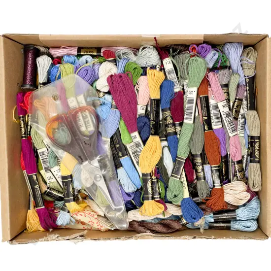 Quantity of Assorted Embroidery Cottons