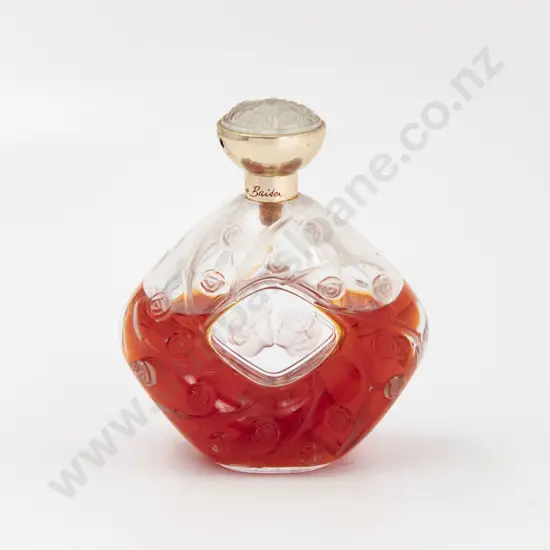 C1999 Lalique "Le Basier" Perfume Bottle