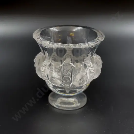 Lalique "Dampierre" Pattern Vase